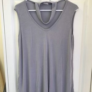 Purple/Gray Top size Medium